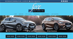 Desktop Screenshot of foxmotorsva.net